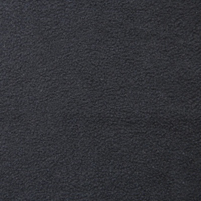 Флис DTY, 130 г/м2, шир. 150 см, цвет чёрный - купить в Шадринске. Цена 694.22 руб.