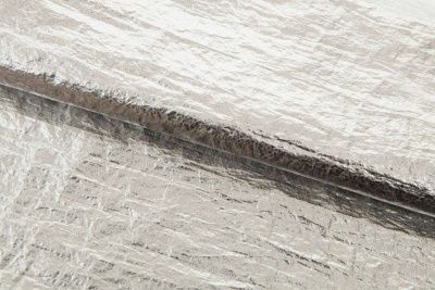 Текстильный материал "Диско"#1805 с покрытием РЕТ, 40гр/м2, 100% полиэстер, цв.2-серебро - купить в Шадринске. Цена 444.86 руб.