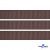005-коричневый Лента репсовая 12 мм (1/2), 91,4 м  - купить в Шадринске. Цена: 372.40 руб.