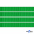 Репсовая лента 019, шир. 6 мм/уп. 50+/-1 м, цвет зелёный - купить в Шадринске. Цена: 87.54 руб.