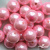 0404-00108-Бусины пластиковые под жемчуг "ОмТекс", 16 мм, (уп.50гр=24+/-1шт) цв.101-св.розовый - купить в Шадринске. Цена: 44.18 руб.