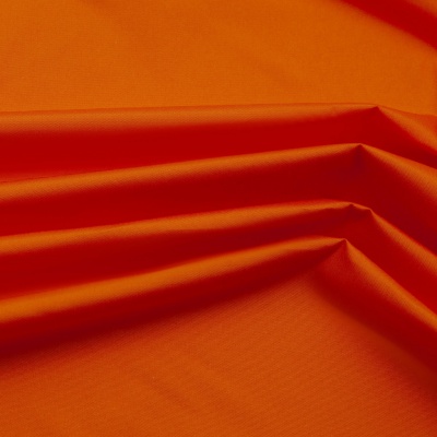 Курточная ткань Дюэл (дюспо) 16-1359, PU/WR/Milky, 80 гр/м2, шир.150см, цвет оранжевый - купить в Шадринске. Цена 141.80 руб.