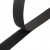 Липучка с покрытием ПВХ, шир. 25 мм (упак. 25 м), цвет чёрный - купить в Шадринске. Цена: 14.93 руб.