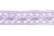 Тесьма кружевная 0621-1855, шир. 18 мм/уп. 20+/-1 м, цвет 107-фиолет - купить в Шадринске. Цена: 466.97 руб.
