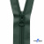 Спиральная молния Т5 890, 80 см, автомат, цвет т.зелёный - купить в Шадринске. Цена: 16.61 руб.
