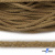 Шнур плетеный d-6 мм круглый, 70% хлопок 30% полиэстер, уп.90+/-1 м, цв.1074-бежевый - купить в Шадринске. Цена: 588 руб.