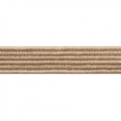 Резиновые нити с текстильным покрытием, шир. 6 мм ( упак.30 м/уп), цв.- 97-бежевый - купить в Шадринске. Цена: 152.05 руб.