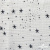 Ткань Муслин принт, 100% хлопок, 125 гр/м2, шир. 140 см, #2308 цв. 9 белый морская звезда - купить в Шадринске. Цена 413.11 руб.