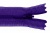 Молния потайная Т3 866, 20 см, капрон, цвет фиолетовый - купить в Шадринске. Цена: 5.27 руб.