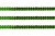 Пайетки "ОмТекс" на нитях, SILVER-BASE, 6 мм С / упак.73+/-1м, цв. 4 - зеленый - купить в Шадринске. Цена: 484.77 руб.