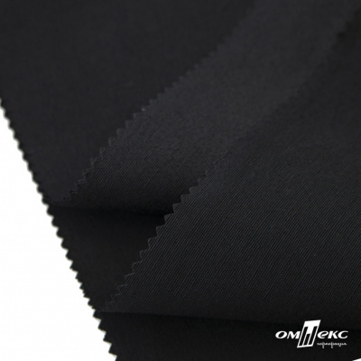 Ткань смесовая для спецодежды "Униформ", 200 гр/м2, шир.150 см, цвет чёрный - купить в Шадринске. Цена 162.46 руб.