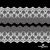 Кружево на сетке LY1984, шир.110 мм, (уп. 13,7 м ), цв.01-белый - купить в Шадринске. Цена: 877.53 руб.