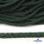 Шнур плетеный d-6 мм, 70% хлопок 30% полиэстер, уп.90+/-1 м, цв.1083-тём.зелёный - купить в Шадринске. Цена: 588 руб.
