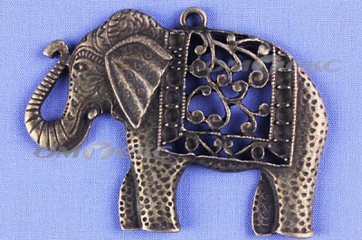 Декоративный элемент для творчества из металла "Слон"  - купить в Шадринске. Цена: 26.66 руб.