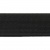 Резинка 25 мм Тканая, 13,75 гр/п.м, (бобина 25 +/-0,5 м) - черная  - купить в Шадринске. Цена: 11.67 руб.