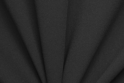 Костюмная ткань с вискозой "Бриджит", 210 гр/м2, шир.150см, цвет чёрный - купить в Шадринске. Цена 564.96 руб.