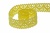 Тесьма кружевная 0621-1059, шир. 20 мм/уп. 20+/-1 м, цвет 017-жёлтый - купить в Шадринске. Цена: 507.67 руб.