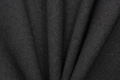Ткань костюмная 25505 2003, 265 гр/м2, шир.150см, цвет т.серый - купить в Шадринске. Цена 423.01 руб.