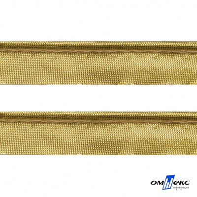 Кант атласный 136, шир. 12 мм (в упак. 65,8 м), цвет золото - купить в Шадринске. Цена: 433.08 руб.