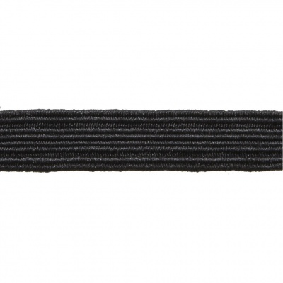Резинка продежка С-52, шир. 7 мм (20 шт/10 м), цвет чёрный - купить в Шадринске. Цена: 1 338.93 руб.